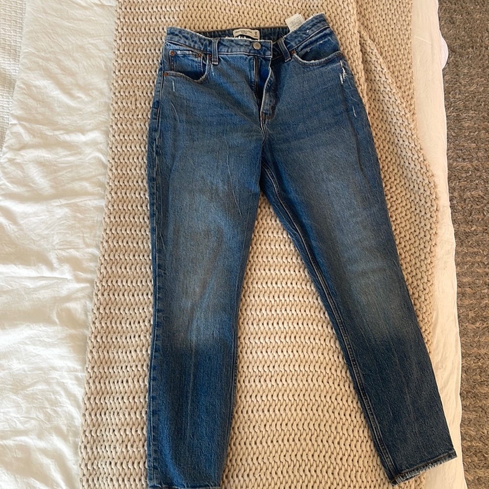 Abercrombie Skinny High Rise Curve Love 28/6